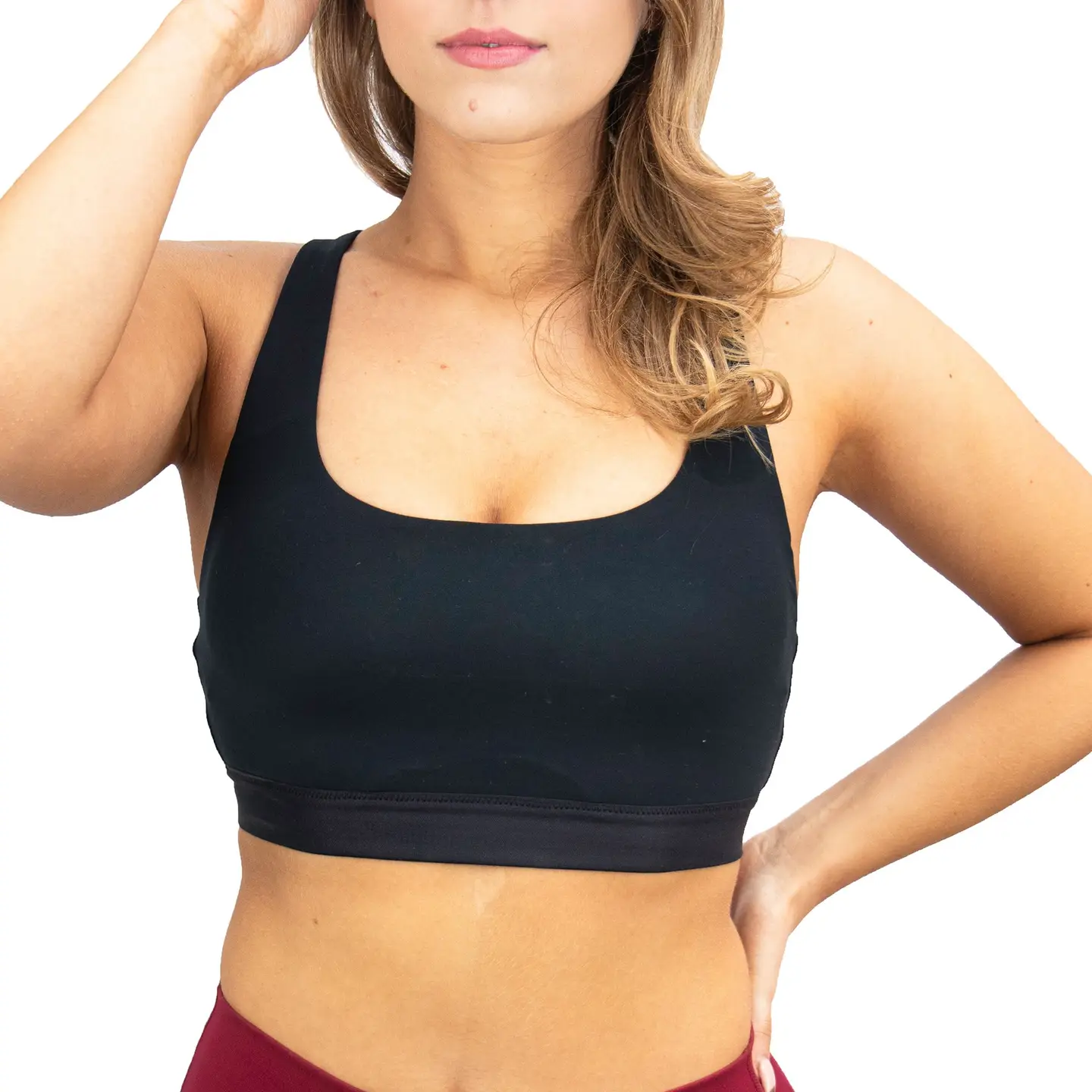 Myga — Black Myga Yoga Bra — view 4