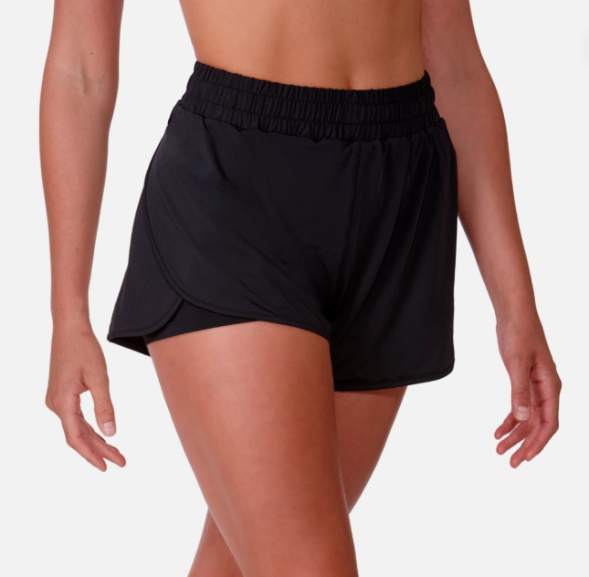 Silky Dance — 2 in 1 Layered Dance Shorts