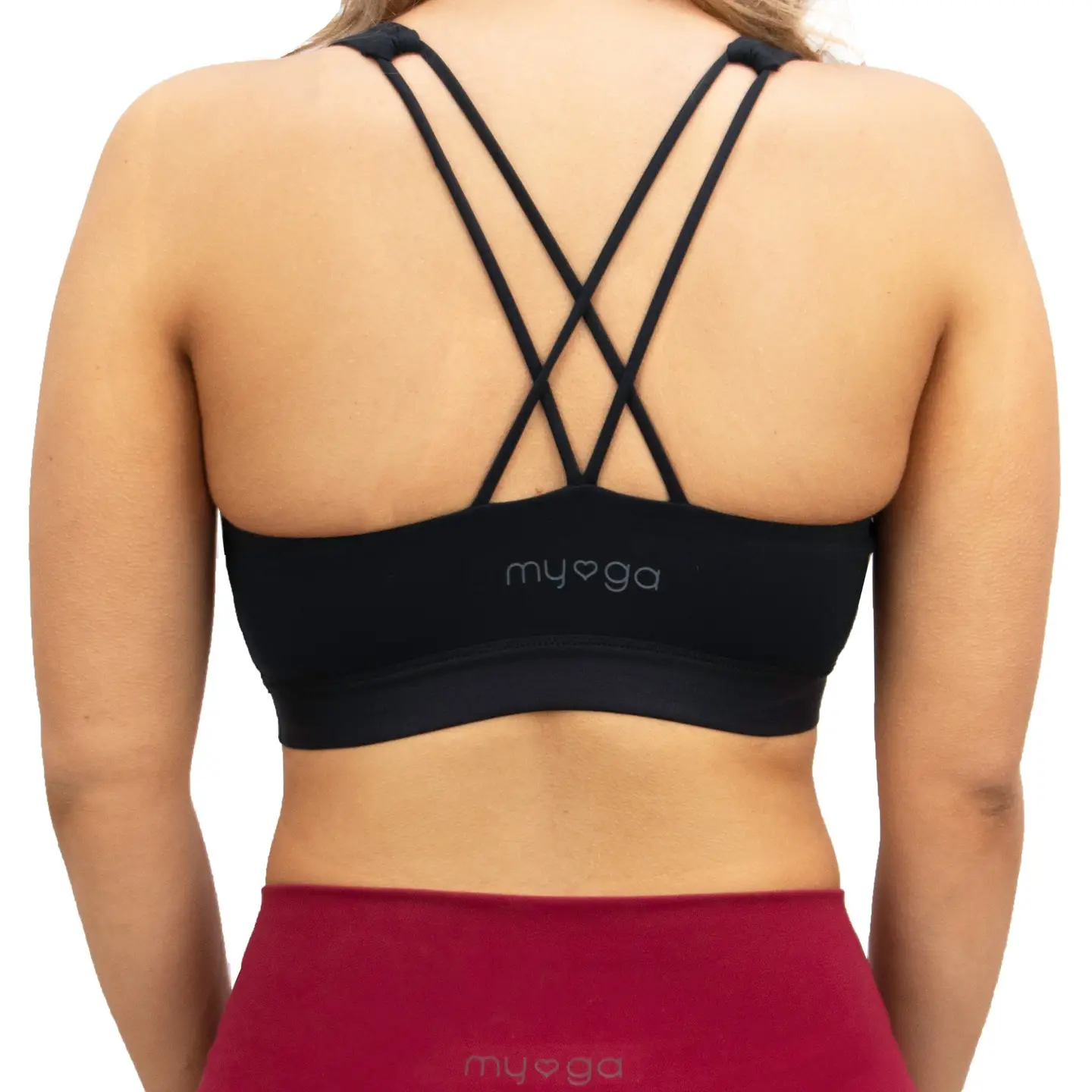 Myga — Black Myga Yoga Bra — view 3