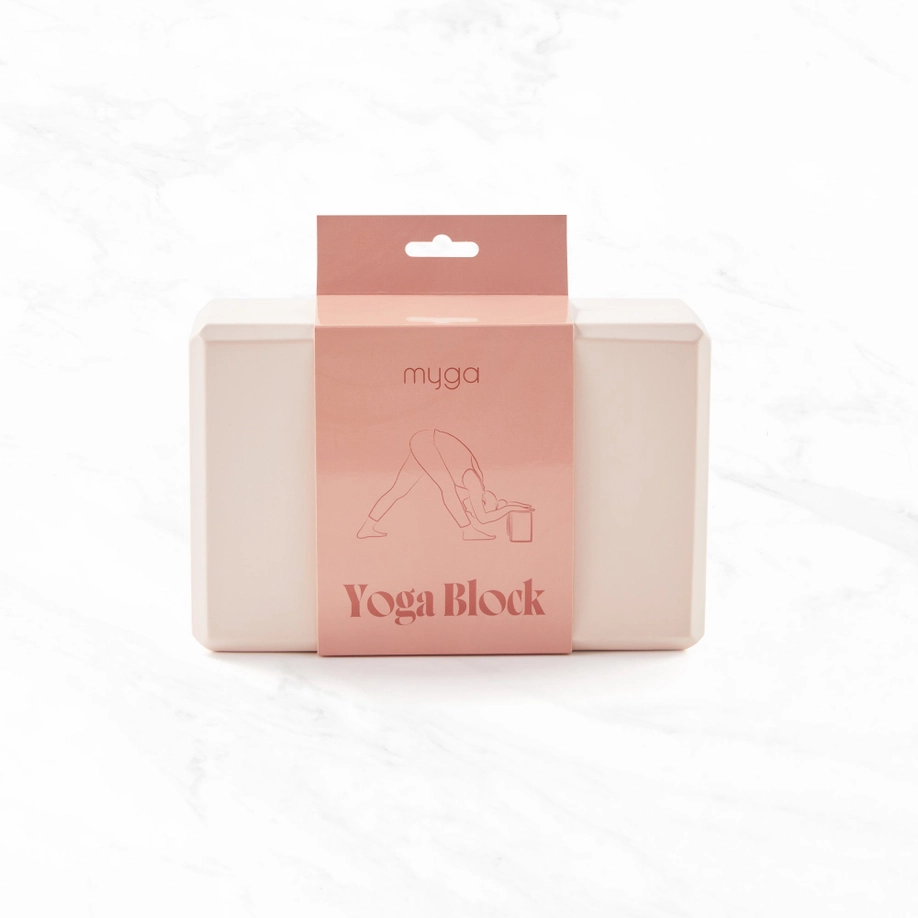Foam Yoga Block - Blush
