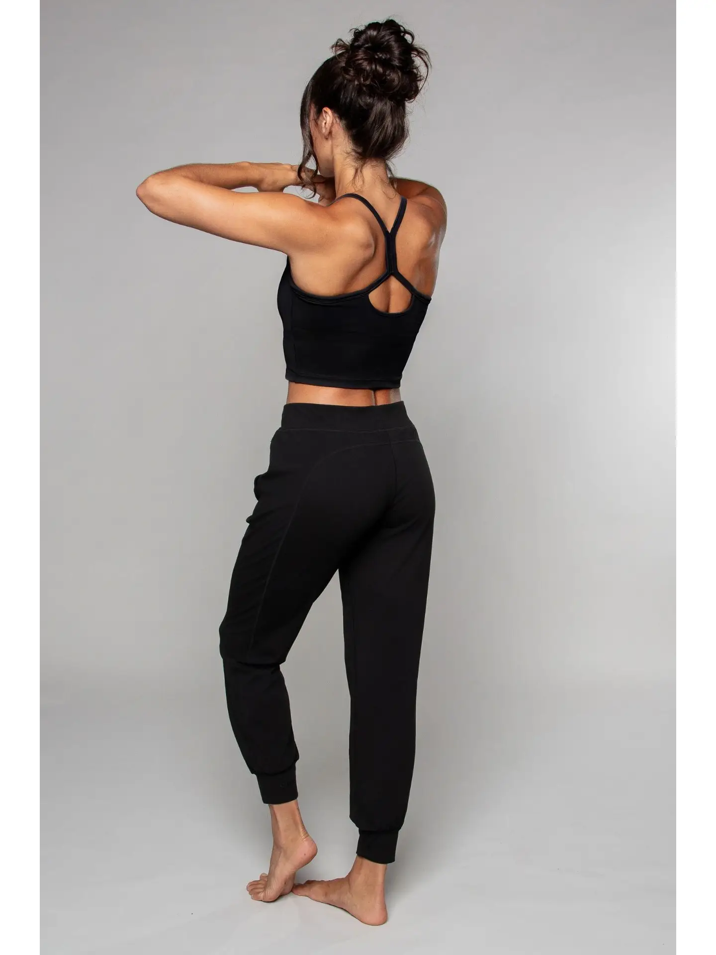Born Nouli — Tula Harem Yoga Pant Black — view 3