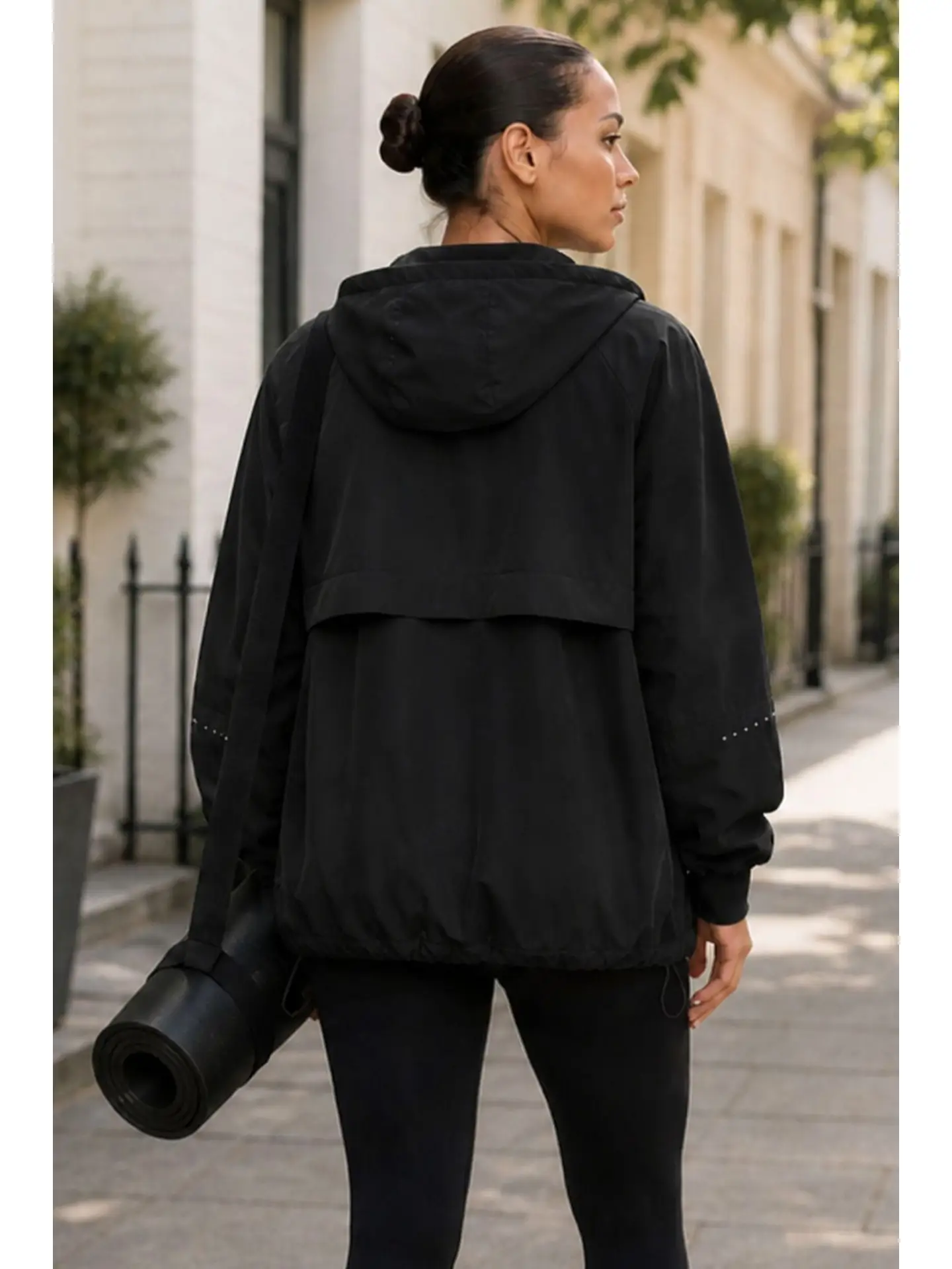 Born Nouli — Lightweight Shell Track Jacket — view 3