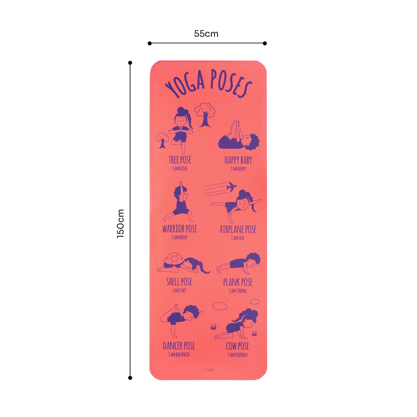 Yoga/Pilates — Kid's Pose Explorer Yoga Mat — view 5