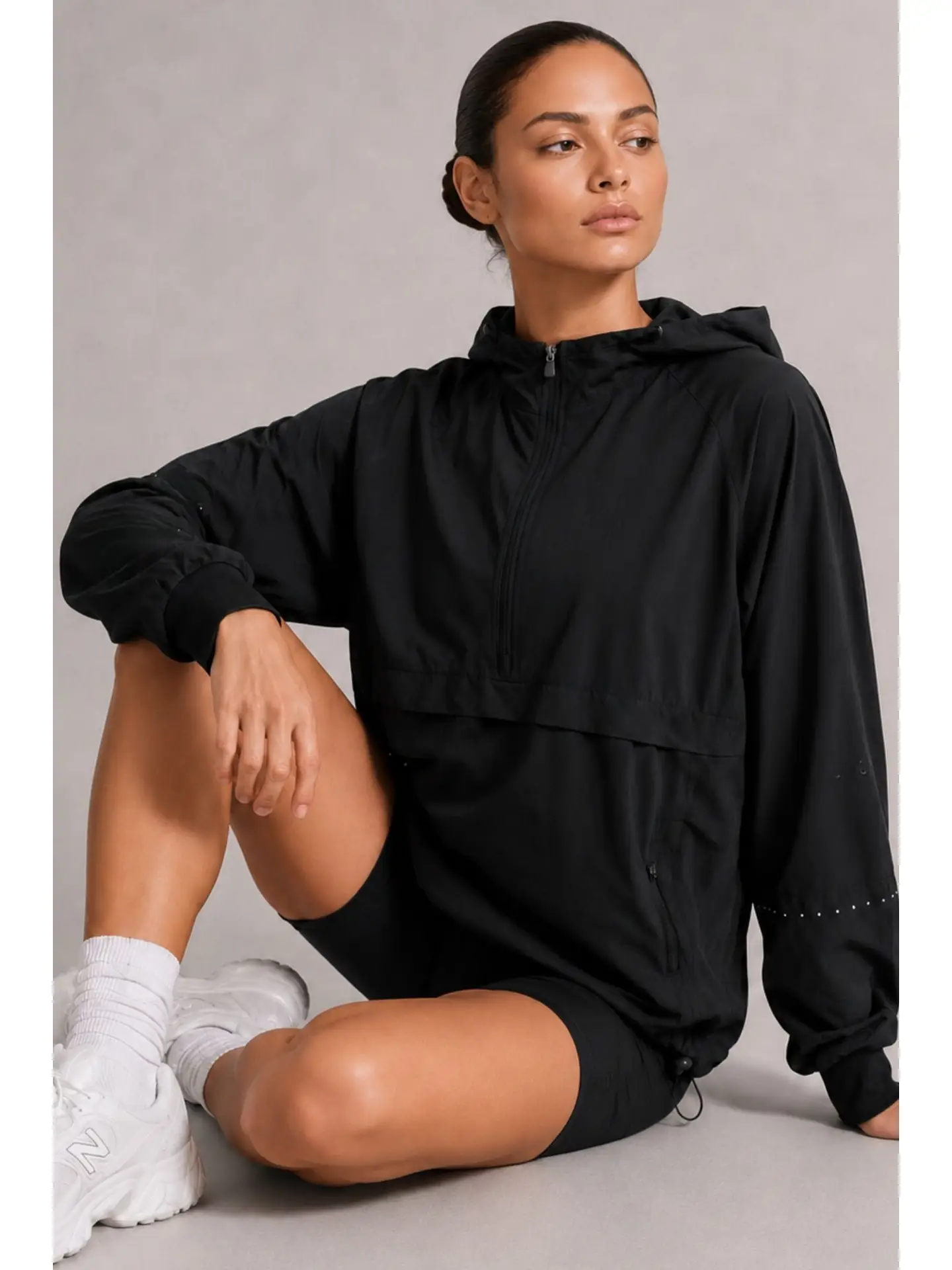 Born Nouli — Lightweight Shell Track Jacket — view 2
