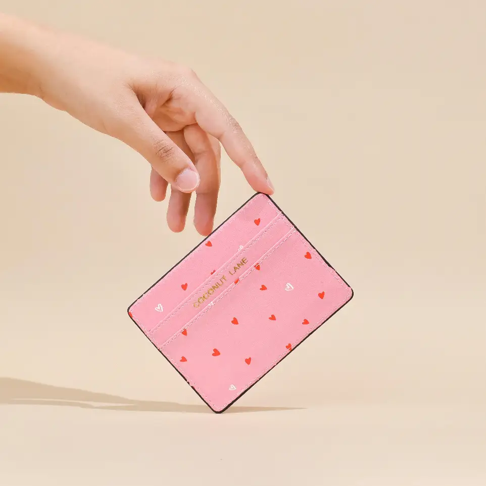 Accessories  — Cute Hearts Card Holder