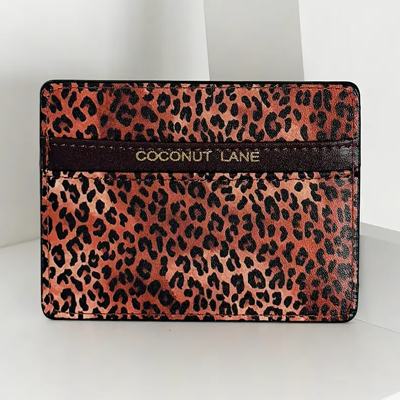 Accessories  — Leopard Card Holder