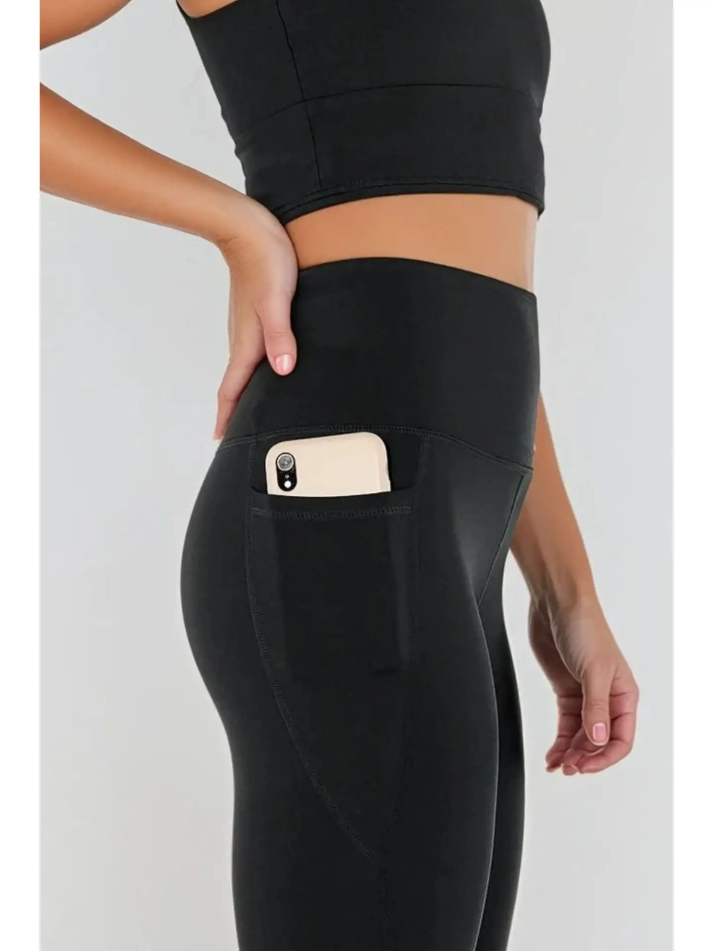 Born Nouli — Sculpting High Waisted Full Length Pocket Legging